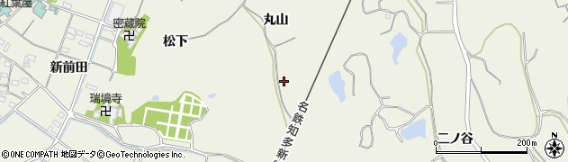 愛知県美浜町（知多郡）野間（丸山）周辺の地図