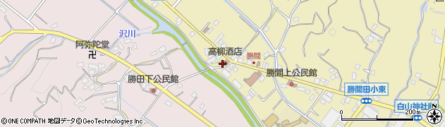 高柳酒店周辺の地図