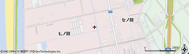 愛知県豊橋市神野新田町ヒノ割62周辺の地図