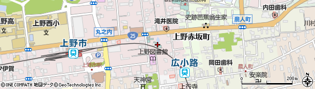 京家周辺の地図