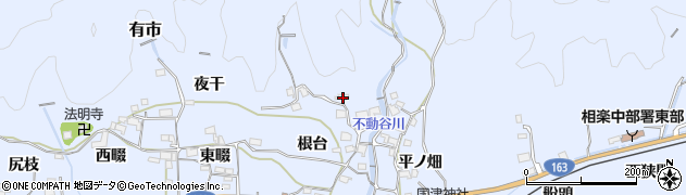京都府相楽郡笠置町有市根台67周辺の地図