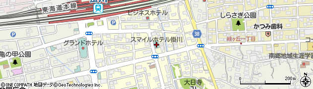 スマイルホテル掛川周辺の地図