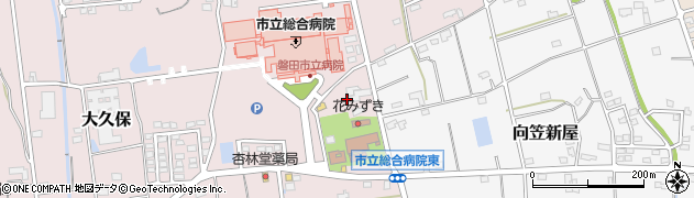 静岡県磐田市大久保508周辺の地図