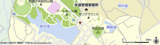 三重県津市安濃町田端上野1095周辺の地図