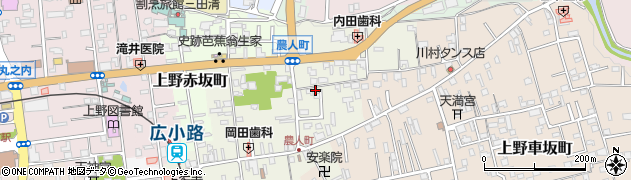 三重県伊賀市上野農人町513周辺の地図