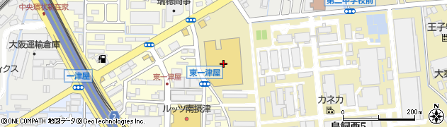 ペットプラザ　摂津店周辺の地図