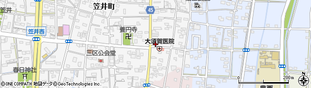坂田精肉店周辺の地図