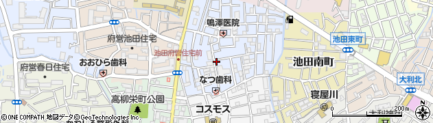 京阪フラワー周辺の地図