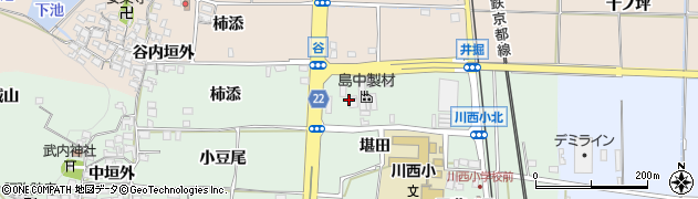 株式会社ダスキン山城　精華支店周辺の地図