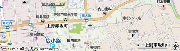 三重県伊賀市上野農人町549周辺の地図