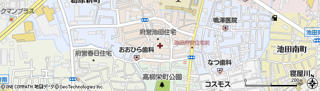 府営寝屋川池田住宅周辺の地図