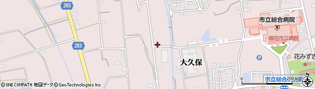 静岡県磐田市大久保574周辺の地図
