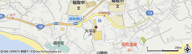しゃぼん玉稲取店周辺の地図