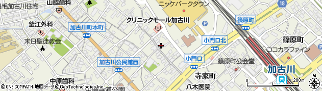 亀屋菓子舗周辺の地図
