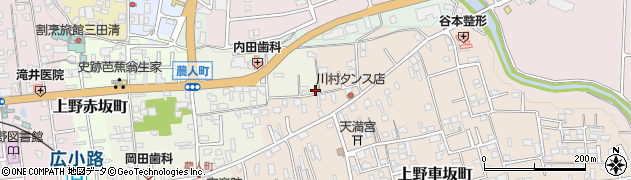 三重県伊賀市上野農人町576周辺の地図