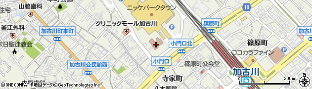 加古川市社会福祉協議会 ふれあい訪問介護事業所周辺の地図