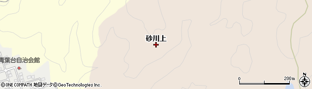 兵庫県神戸市北区山田町下谷上（砂川上）周辺の地図