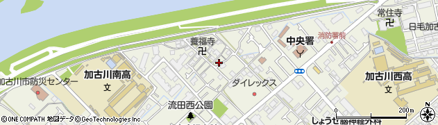 兵庫県加古川市加古川町西河原60周辺の地図