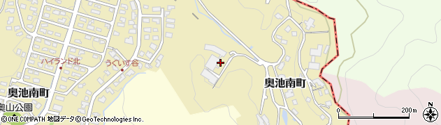 兵庫県芦屋市奥池南町47周辺の地図