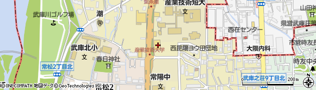 ブックオフ１７１号尼崎西昆陽店周辺の地図