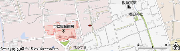 静岡県磐田市大久保863周辺の地図