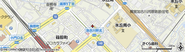 兵庫県加古川市加古川町篠原町112周辺の地図