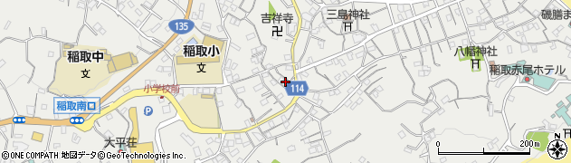 三島信用金庫東伊豆支店周辺の地図