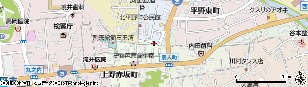 名阪興産株式会社　土木建築資材周辺の地図