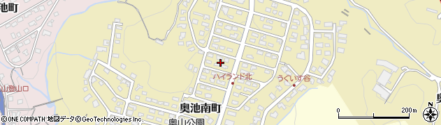 兵庫県芦屋市奥池南町27周辺の地図