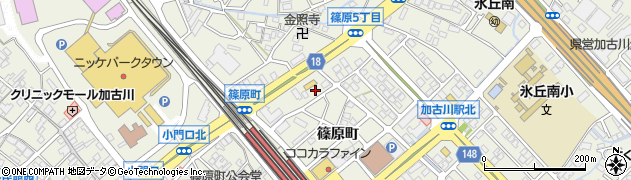 タイムズＪＲ加古川駅北第７駐車場周辺の地図