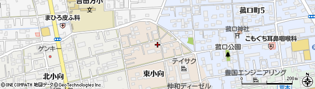愛管株式会社　豊橋営業所周辺の地図