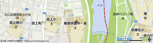 報徳学園同窓会周辺の地図