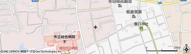 静岡県磐田市大久保865周辺の地図