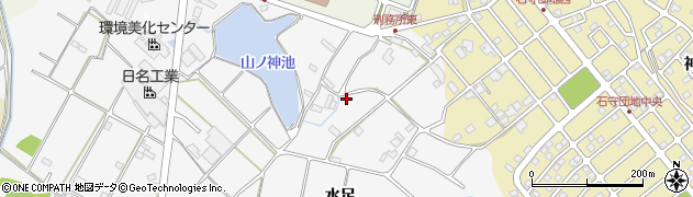 兵庫県加古川市野口町水足1802周辺の地図