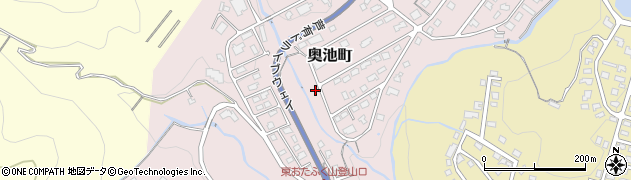 兵庫県芦屋市奥池町2周辺の地図