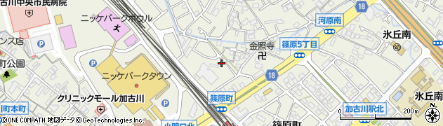 兵庫県加古川市加古川町篠原町213周辺の地図
