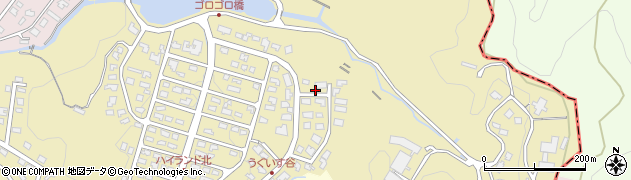 兵庫県芦屋市奥池南町50周辺の地図
