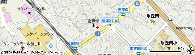 兵庫県加古川市加古川町篠原町191周辺の地図