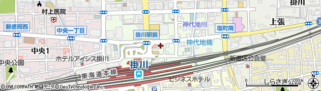 平和発條株式会社　掛川営業所周辺の地図