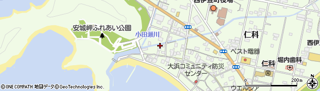静岡県賀茂郡西伊豆町仁科438周辺の地図