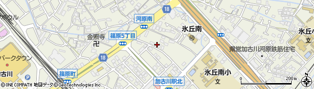 兵庫県加古川市加古川町篠原町152周辺の地図