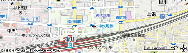 掛川駅前法律事務所周辺の地図