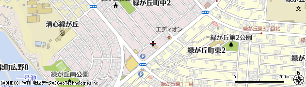 福岡薬房周辺の地図