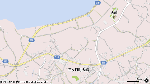 〒431-1403 静岡県浜松市浜名区三ヶ日町大崎の地図