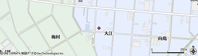 愛知県豊橋市高洲町大江53周辺の地図