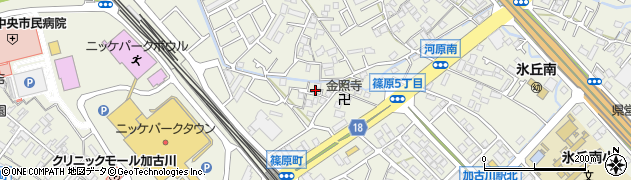 兵庫県加古川市加古川町篠原町41周辺の地図