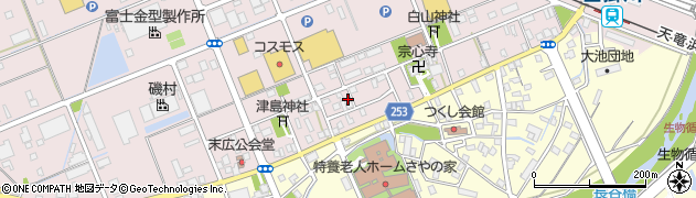 静岡県掛川市大池877周辺の地図
