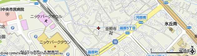 兵庫県加古川市加古川町篠原町203周辺の地図
