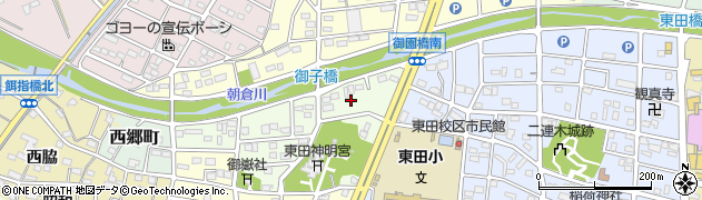 豊橋市個人タクシー協組配車センター周辺の地図