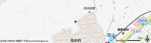 兵庫県神戸市北区山田町上谷上（カジカ谷）周辺の地図